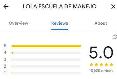 lola escuela de manejo reviews