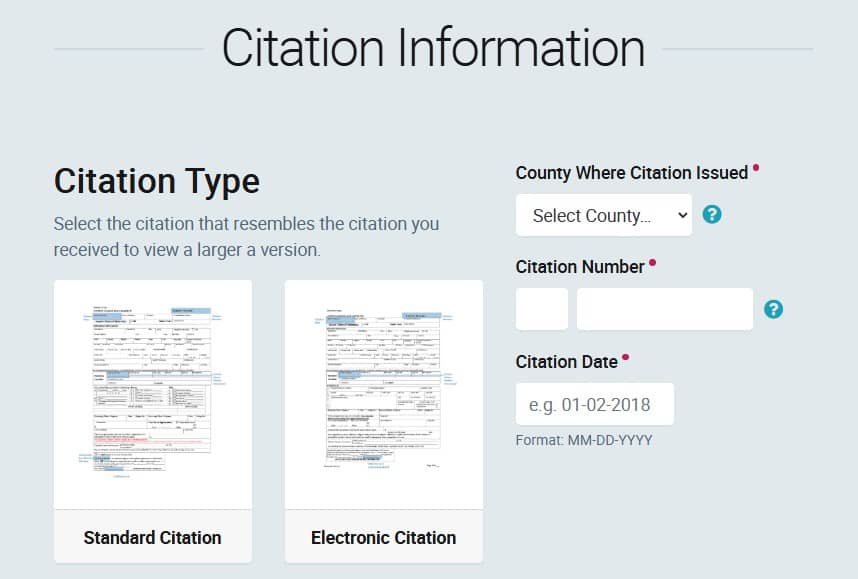 como checar multas de tránsito en Nebraska