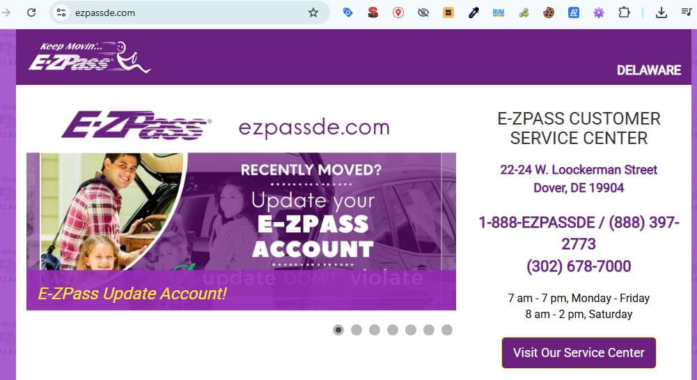 consultar multas de trafico en Delaware